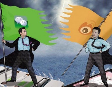 weixin_vs_weibo 微信 VS 微博
