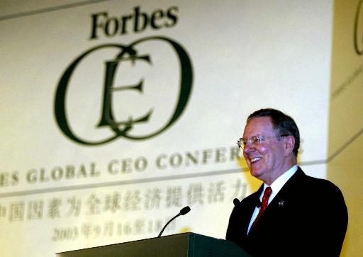 福布斯CEO榜单 福布斯CEO榜单