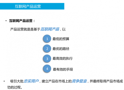 产品运营 产品运营
