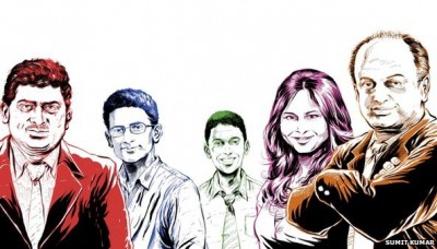Indian 本文涉及的五位主人公:Nandan Nilekani、Ben Gomes、 Rikin Gandhi、Ruchi Sanghvi 和Sanjeev Bikhchandani