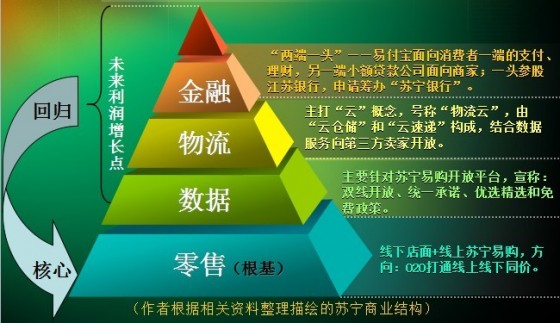苏宁商业结构