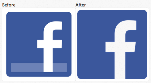 品味:正在变平的世界 Facebook Logo Flattening 品味:正在变平的世界