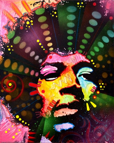 Mixed Media Painting by Dean Russo / Dumbo Arts Center: Art Under the Bridge Festival 2009