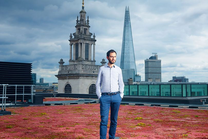 伦敦初创公司Property Partner创始人&CEO Daniel Gandesha。图片来源/wired.com