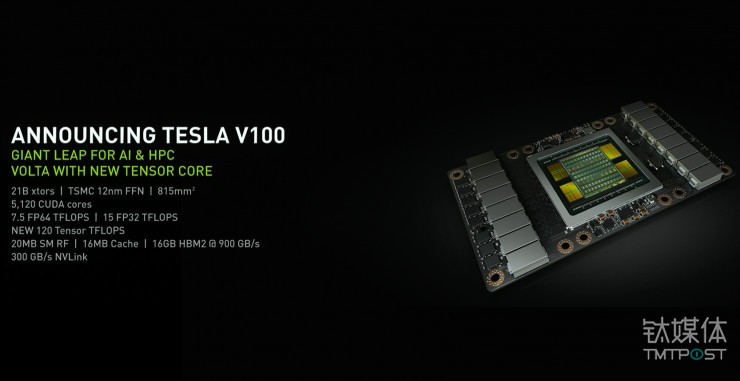Tesla 100芯片