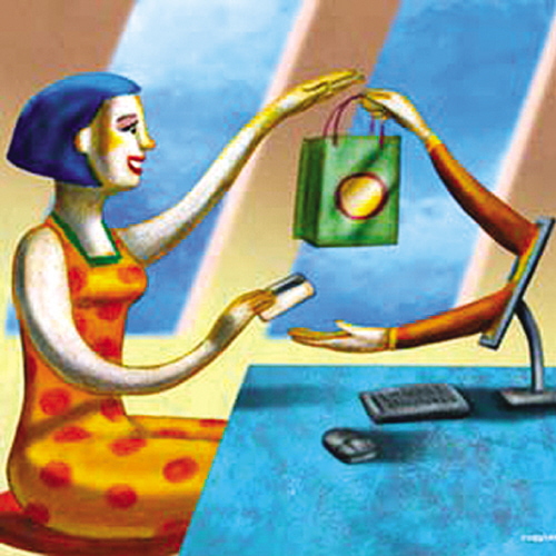 服装零售遭遇颠覆：危机中滑入电商下水道