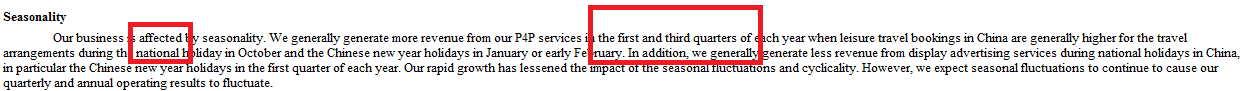 去哪儿招股书显示其盈利能力逐步增强