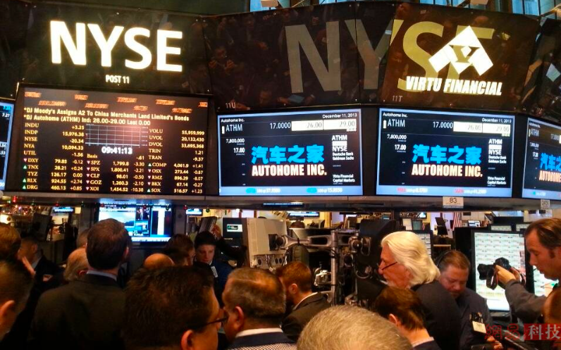 【钛晨报】汽车之家上市即大涨，为今年中概股IPO漂亮收官