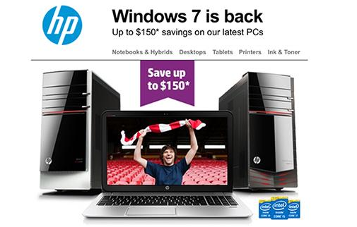 【钛晨报】微软的敌人是自己，惠普新机搭Win 7