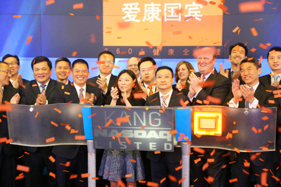 10年之后，张黎刚再次把爱康国宾推向纳斯达克