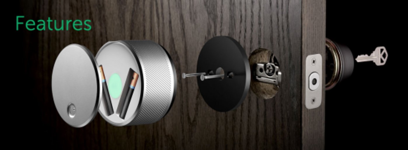 品味:门锁,聪明且优雅的 Inside August Smart Lock