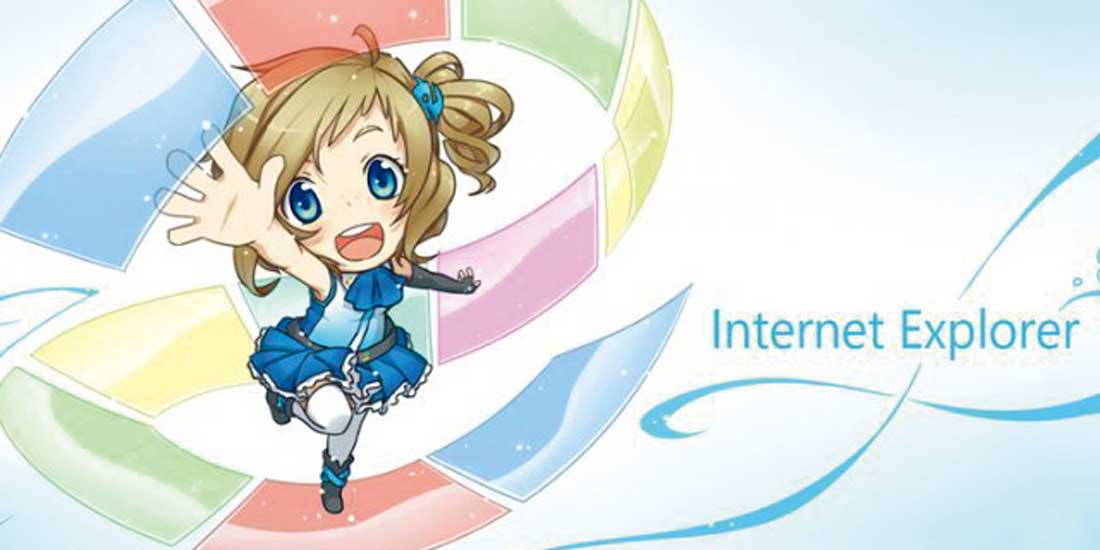 【新营销】IE：化身二次元萌妹子