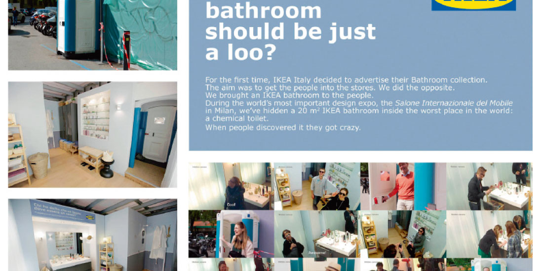IKEA：谁说浴室只是一个厕所？