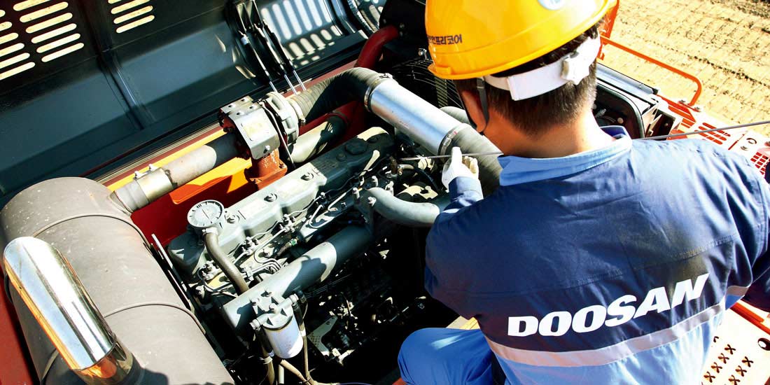 斗山：用服务提升品牌