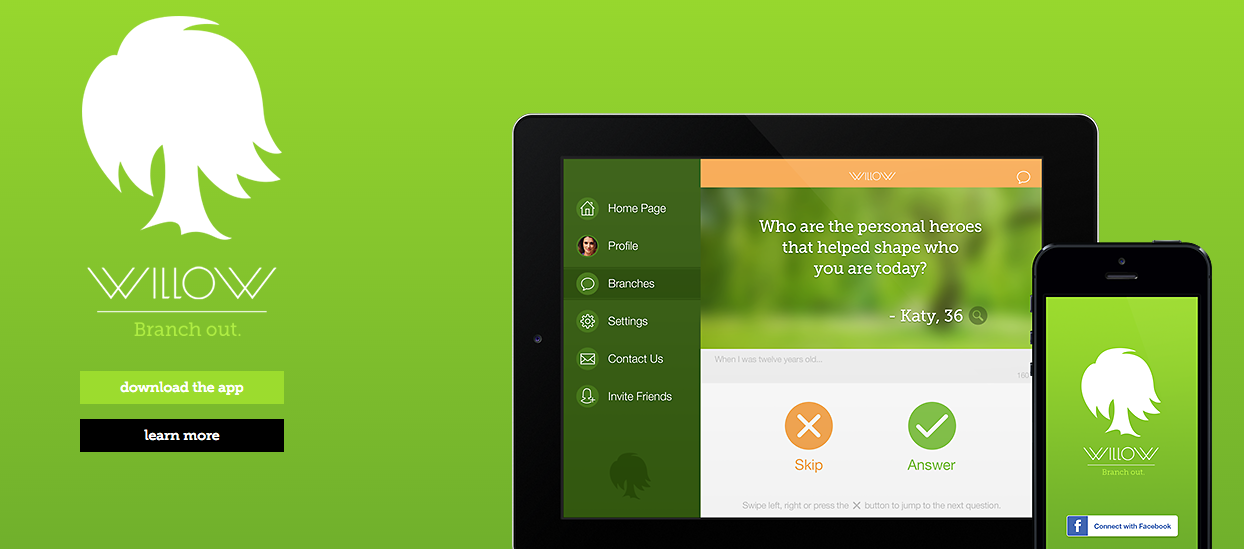 【硅谷新公司】Willow约会不“约炮”？先答妹纸问题，才能看妹纸照片