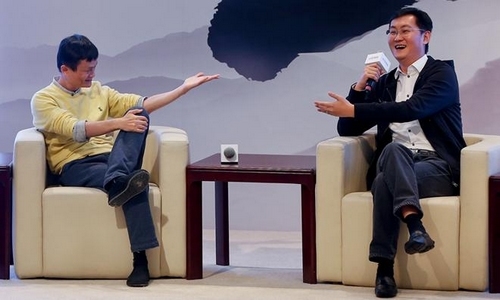 阿里巴巴股价跳水，市值首次不及腾讯