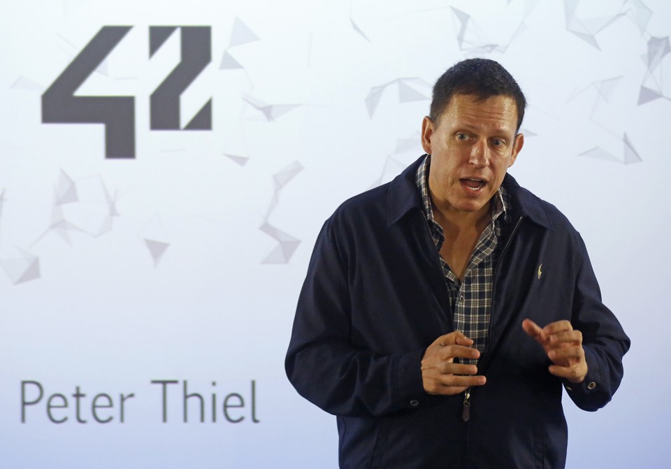 古怪风投彼得·蒂尔公开站队川普，硅谷也成了政治游戏的舞台