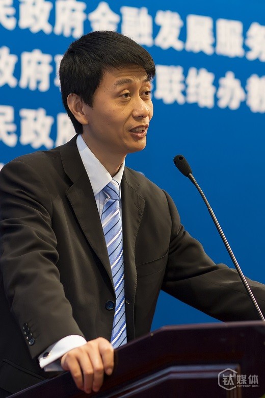 深交所副总经理、深圳证券通信公司董事长邹胜接受钛媒体编辑采访