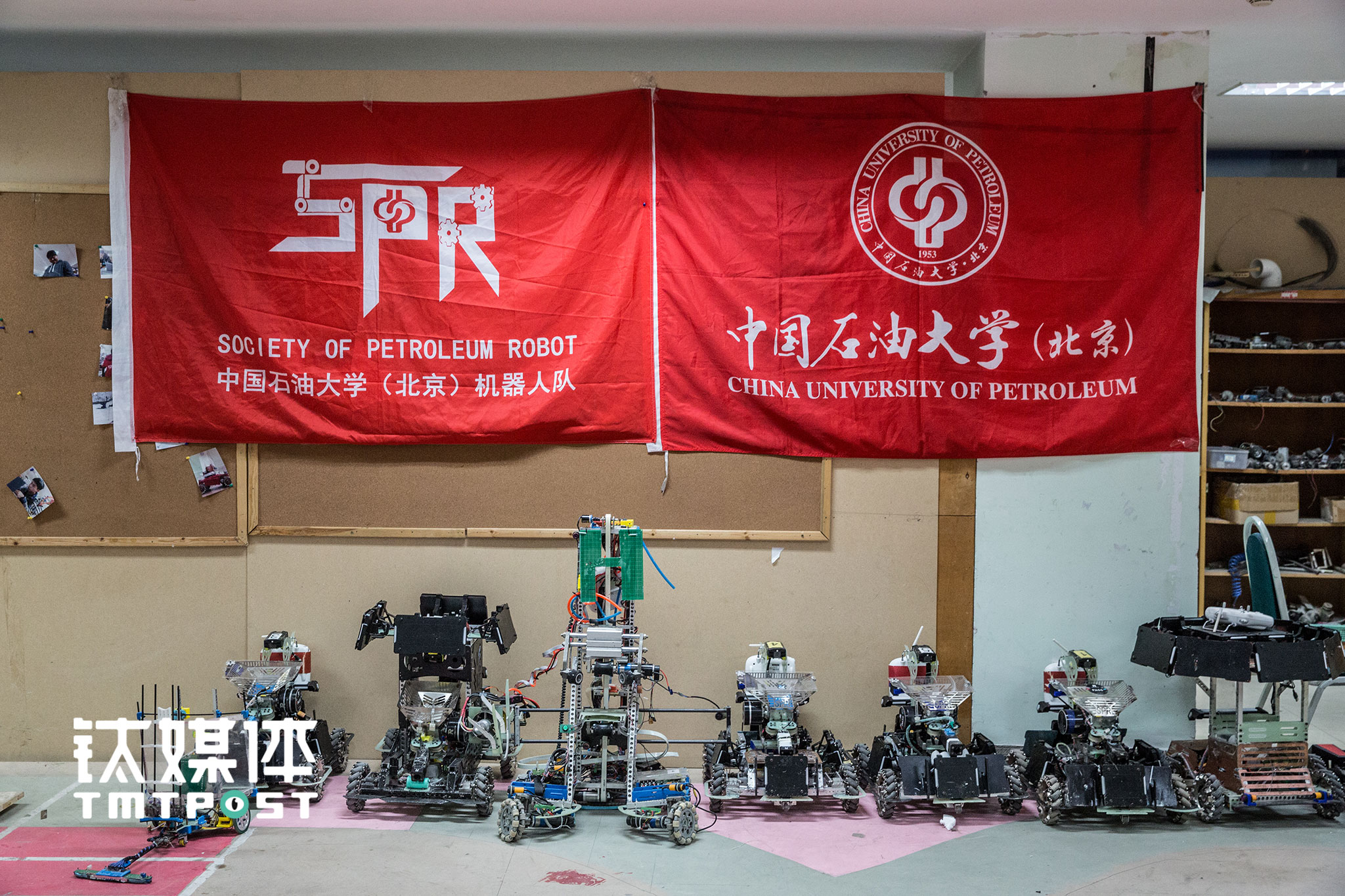 在SPR“服役”并参加Robomasters2016机器人比赛的机器人。在Robomasters中，比赛双方战队由步兵、英雄、基地组成，在一个封闭且“地形复杂”的场馆中展开“实弹”对抗，战队中的机器人则由操控室中的操控手以类似CF的第一人称视角控制。