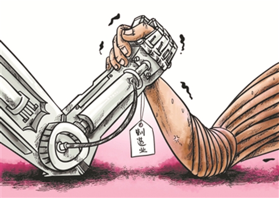 富士康员工自述：不怕“机器人换人”，要做机器的主人