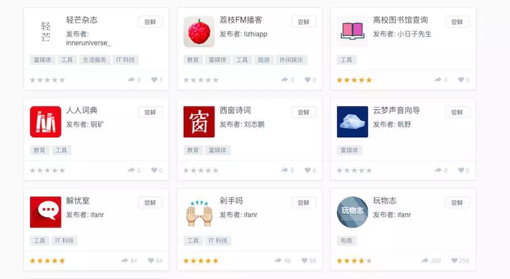 Although WeChat refuses to develop an &ldquo;App Store&rdquo; for &ldquo;Mini Programs&rdquo;, lots of third-party platforms have already launched their own &ldquo;Mini Program App Stores&rdquo;.