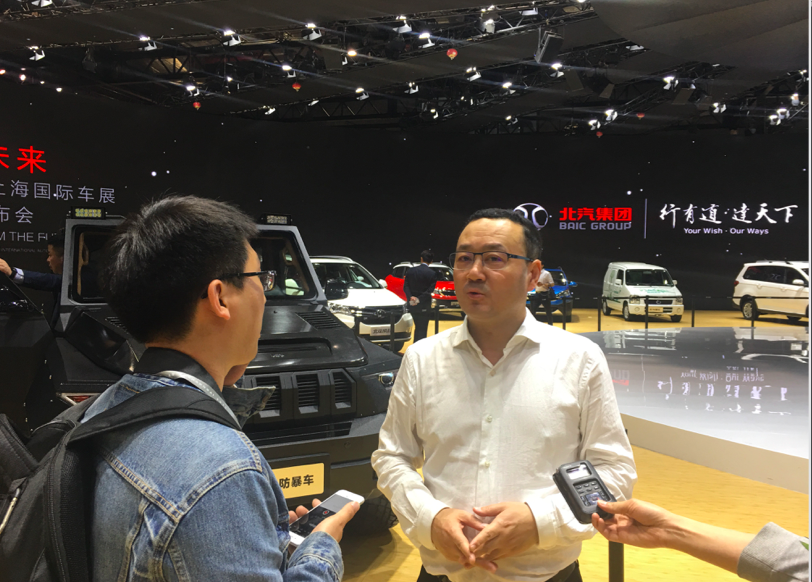 北京汽车销售有限公司副总经理陈思英
