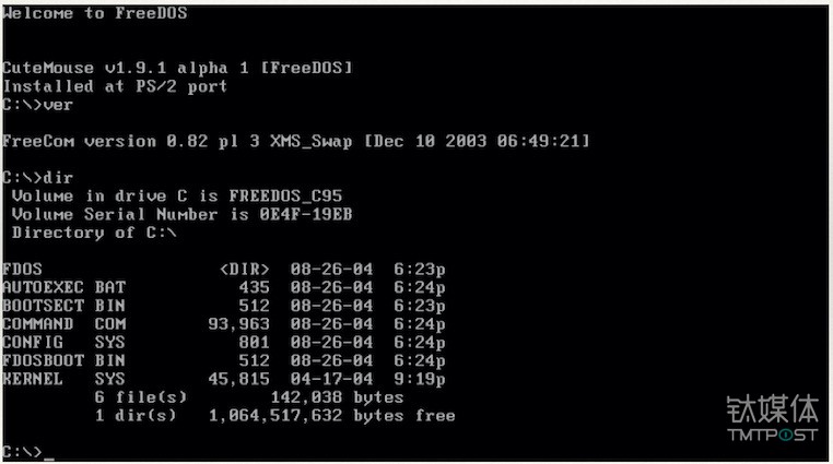 命令行界面：1d
