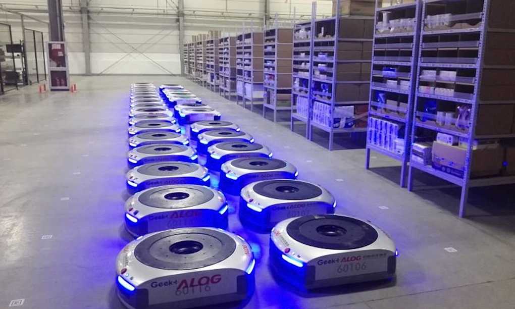 物流机器人公司Geek+完成6000万美元融资，物流行业正变成高科技产业 | 钛快讯