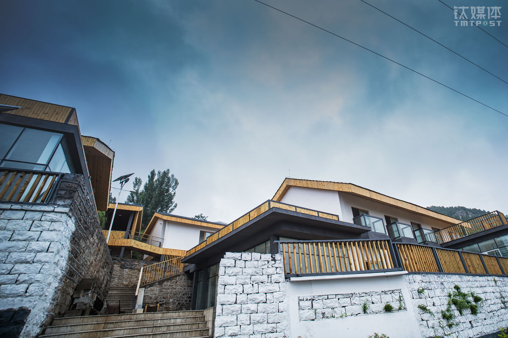 The air town in construction.  The town has over 50 guest rooms serving as accommodation for students at the camp and guests that have come for extra curriculum activities or outdoor sports. It&rsquo;s only one kilometer away from the flying zone.