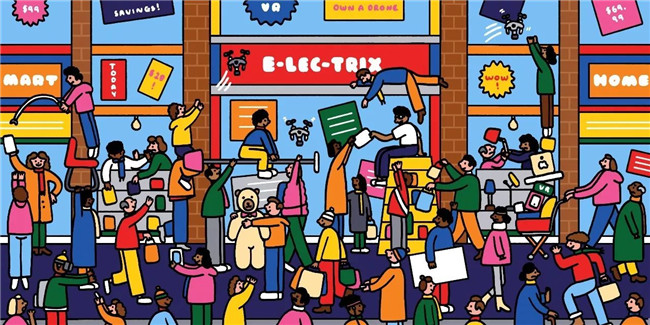 挤进人堆开门店，为什么流量那么重要？