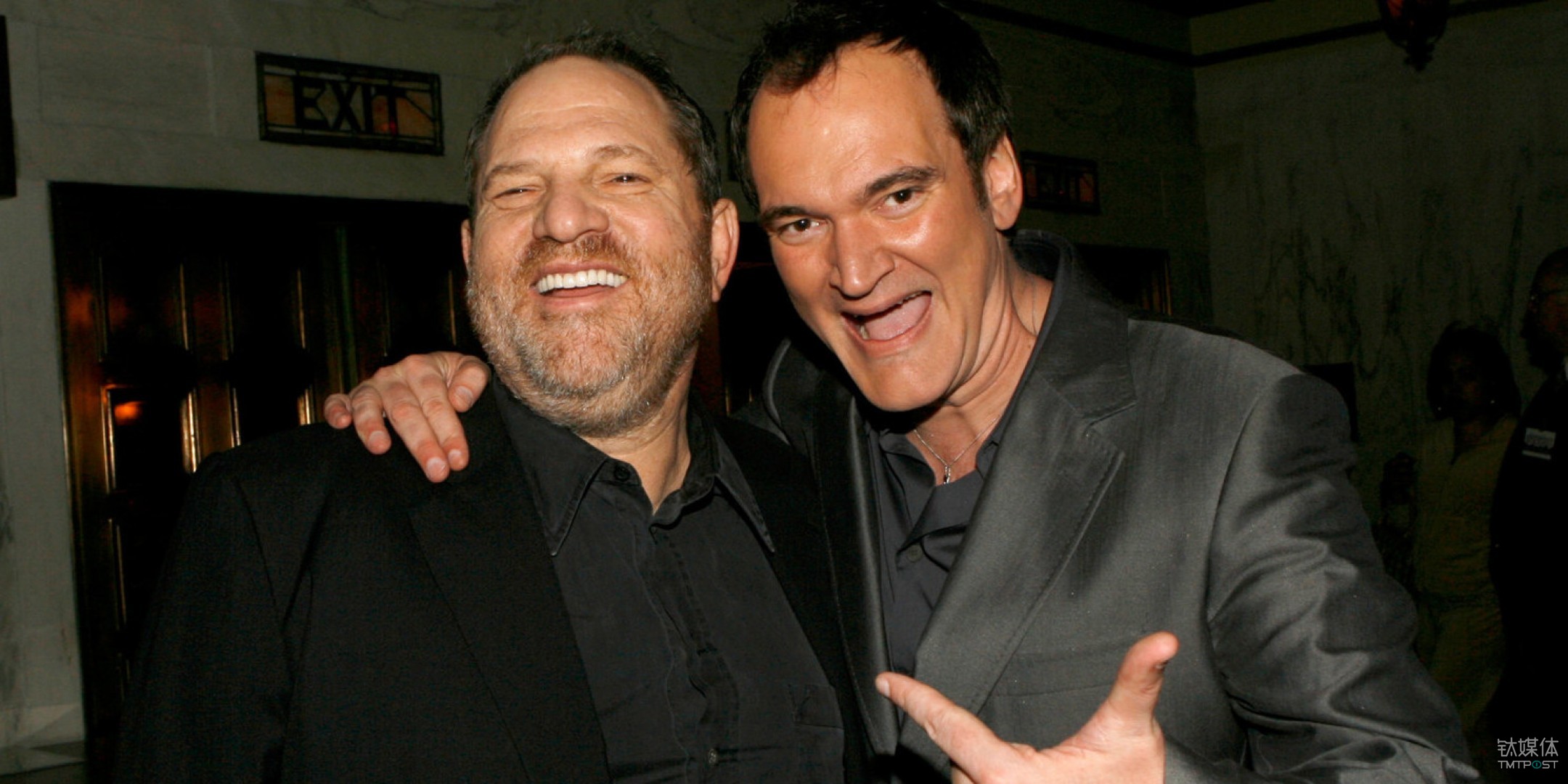 昆汀&middot;塔伦蒂诺与哈维&middot;韦恩斯坦关系甚笃 来源：Kevin Winter/Getty Images