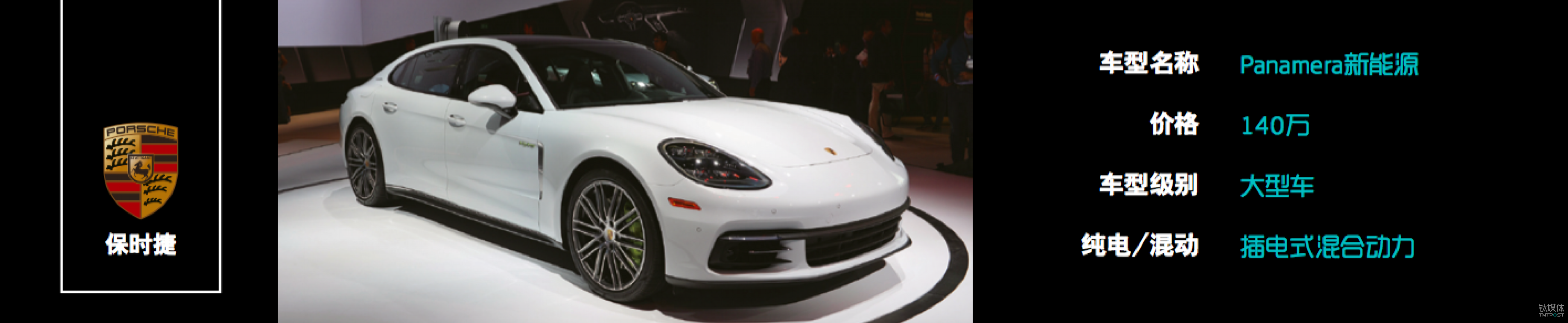 汽车科技指数总排名Top 10: Porsche Panamera 新能源