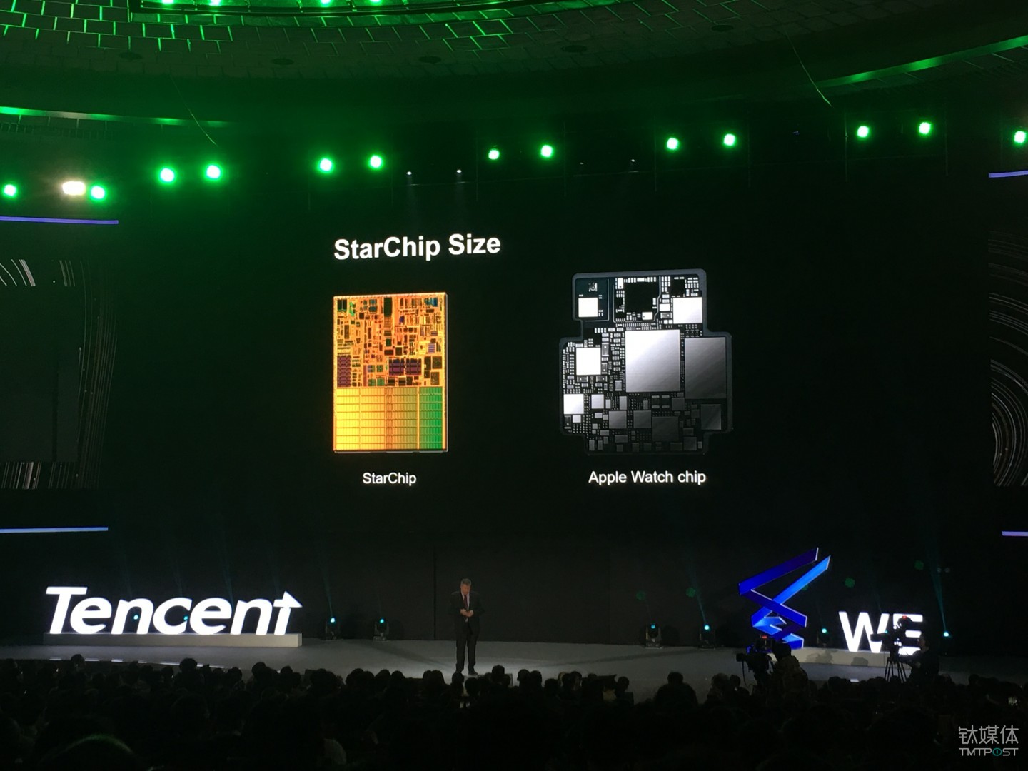 和苹果手表芯片大小类似的&ldquo;星芯片&rdquo;