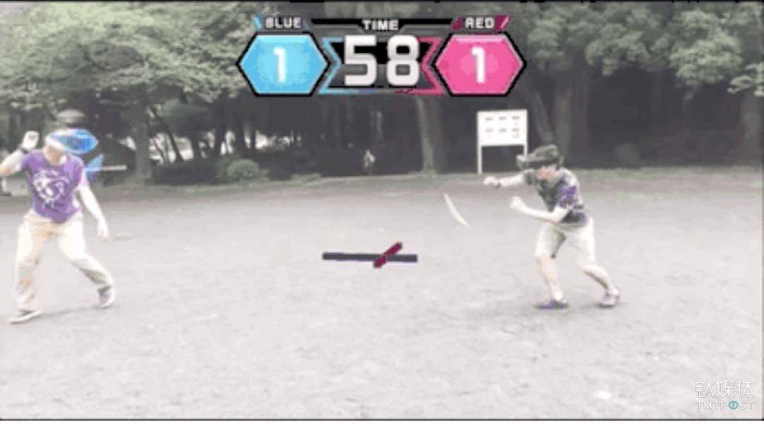 AR真人格斗游戏