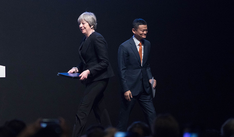 马云：曾不理解英国脱欧，但中英两国正在全球化信任的路上