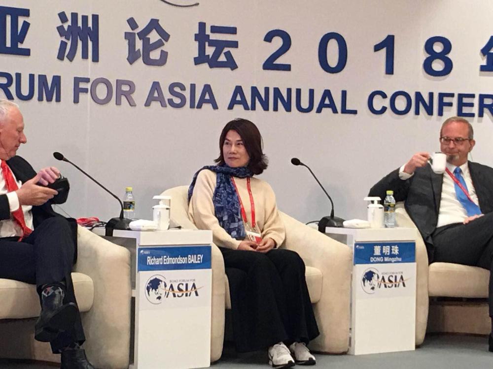 【直击博鳌】董明珠：贸易战不应该发生，谁的技术、产品好就用谁的