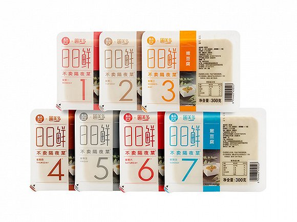 盒马与圃美多推出的日日鲜豆腐