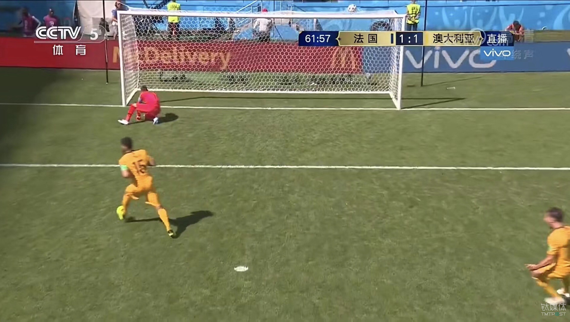 【科技世界杯】高科技首次帮助主裁判改判点球