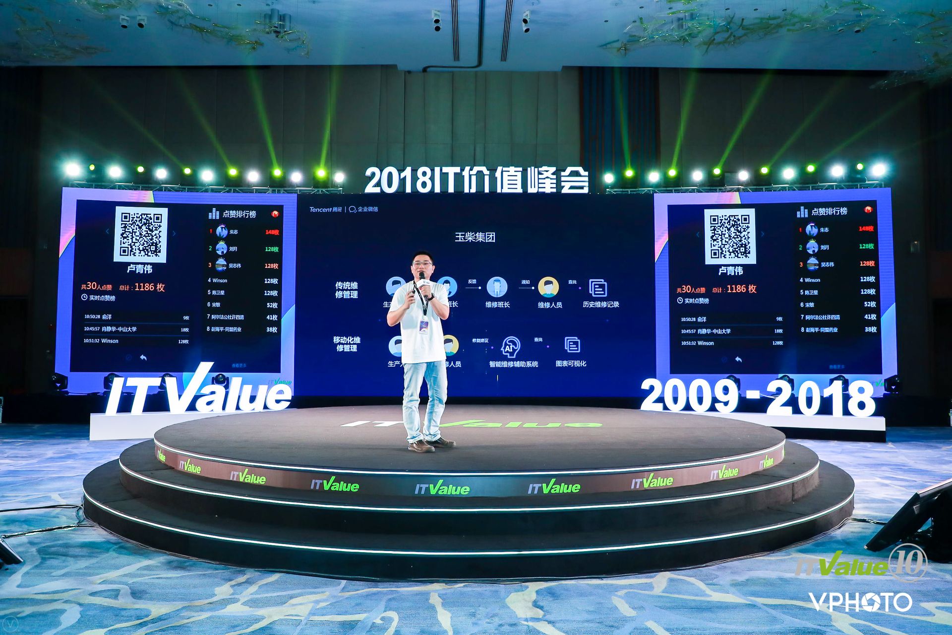 从零售导购到煤矿工人，企业微信如何实现“连接”的价值 | 2018中国IT价值峰会