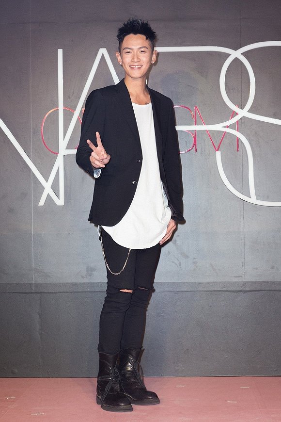 柯震东参加NARS活动 图片来源：联合新闻网