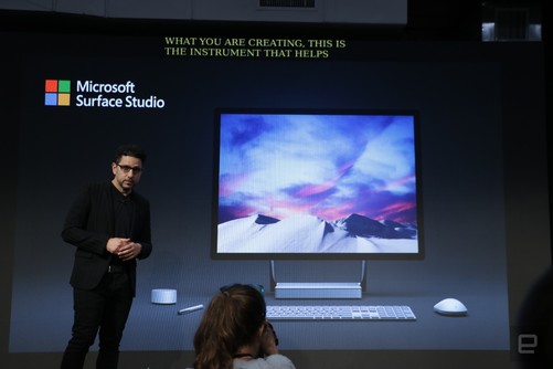 微软发布Surface Studio 2