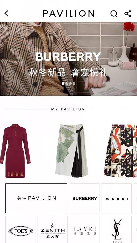 天猫奢侈品平台Luxury Pavilion