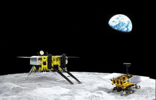 嫦娥三号着陆器与巡视器（玉兔号）