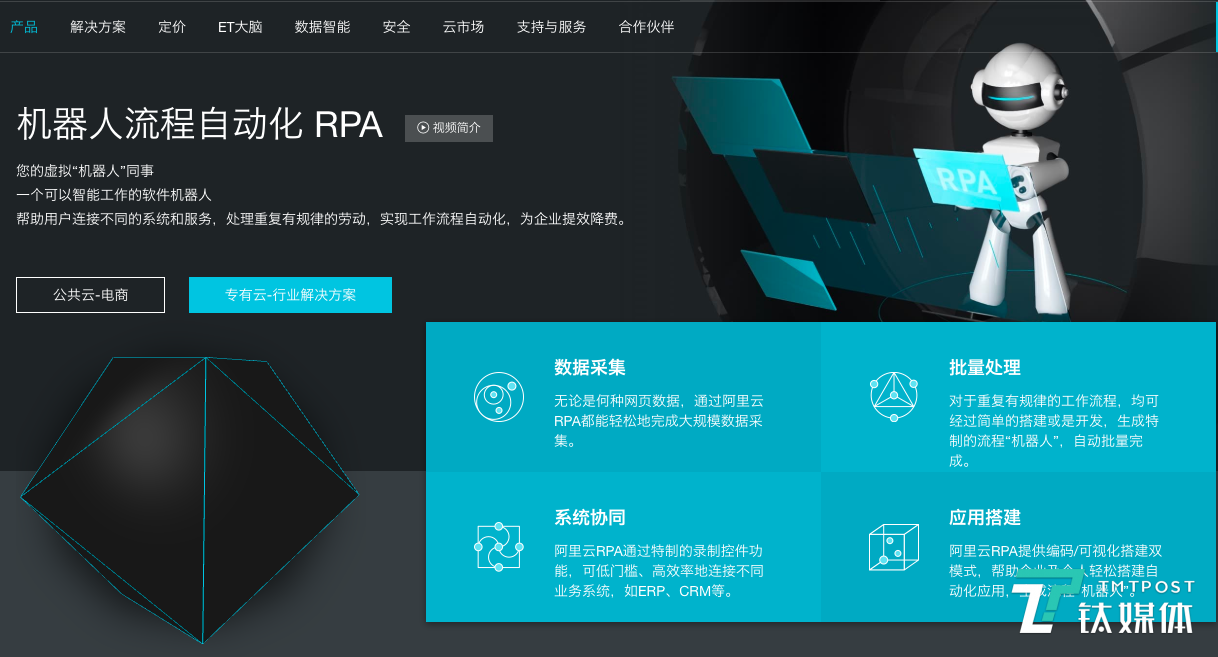 阿里入局，独角兽进中国，机器人流程自动化的春天来了？