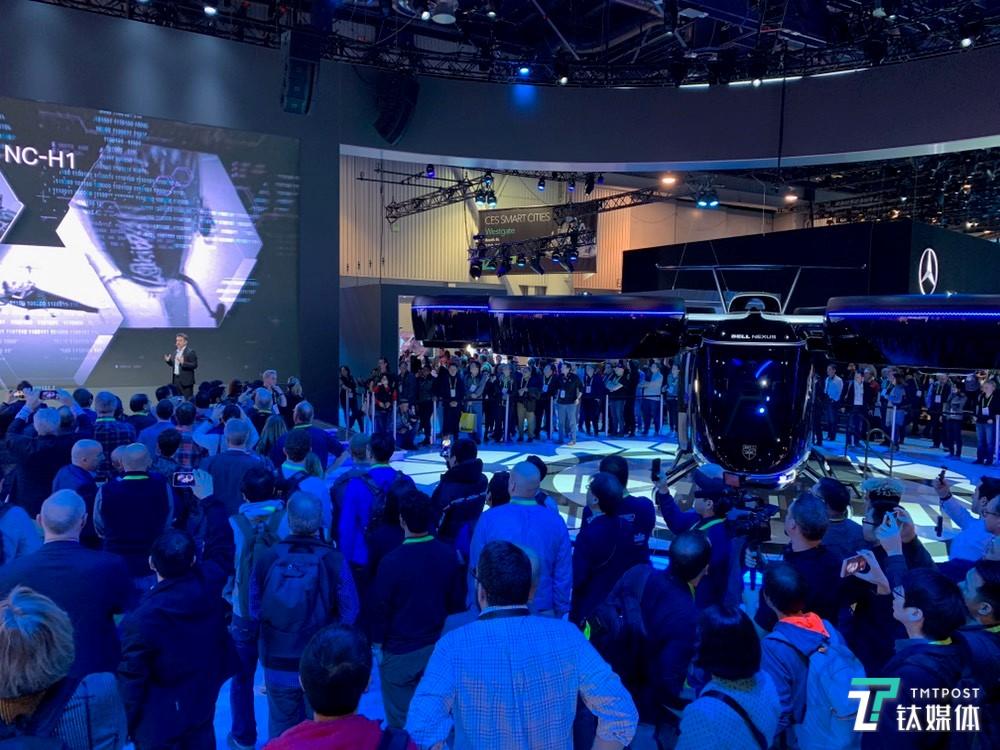 贝尔展示空中出租车Nexus，它可能是本届展会最酷产品 | CES 2019