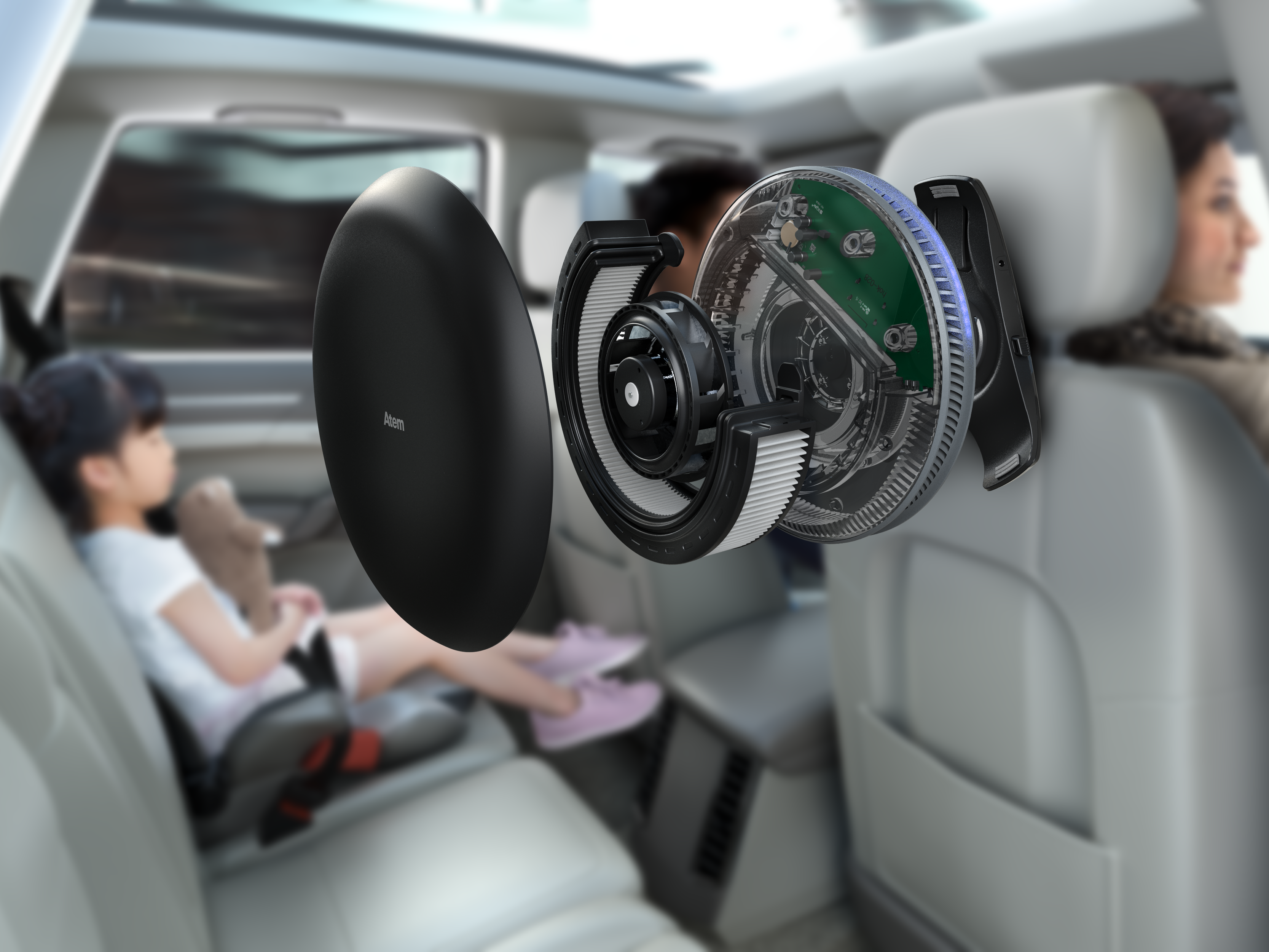 多重过滤、噪声低，IQAir Atem车载空气净化器评测 | 钛极客