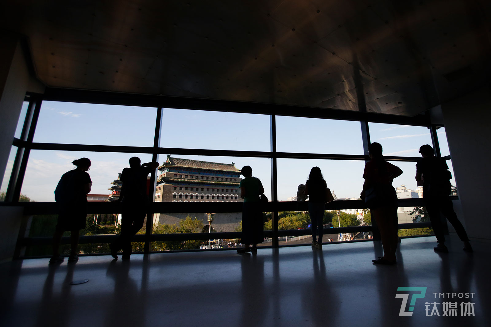 【驻足】9月8日，北京前门北京坊商业区，PAGEONE书店。