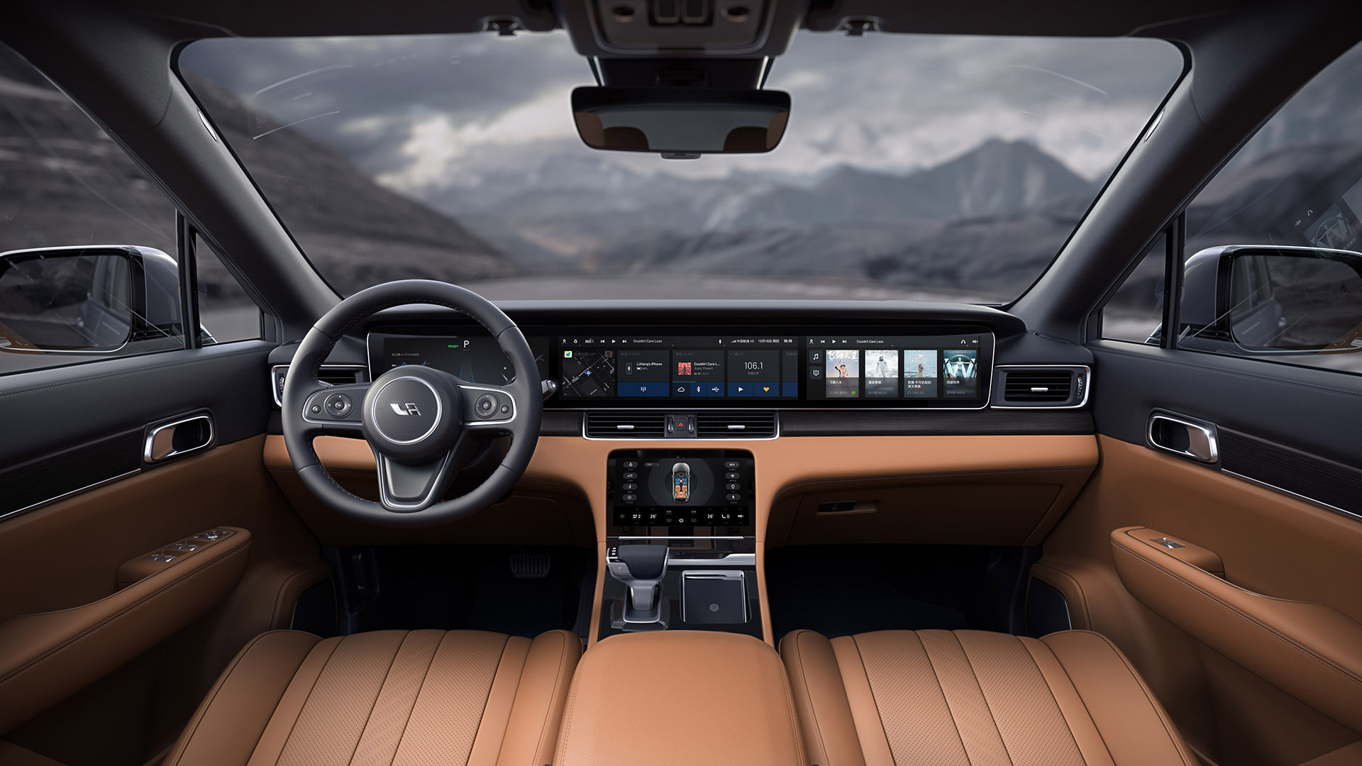 科技感爆棚的内饰