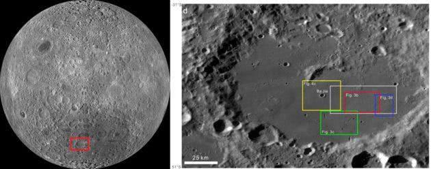 号的着陆点位于月球背面南极的冯·卡门环形山(von kármán crater)