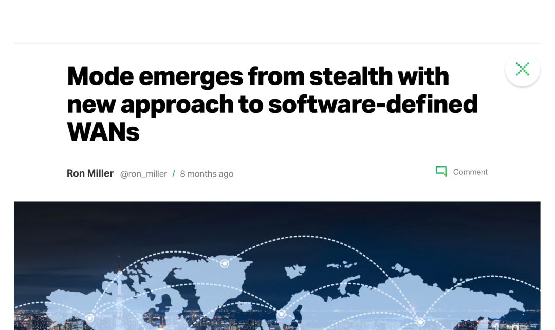 隐身模式在硅谷屡见不鲜。图为创业公司走出隐身模式的新闻